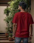 back-tshirt-mockup-of-indian-man-in-garden-0353