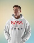 male white NASA(red) hanging astronaut side1