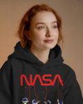 female black NASA(white) hanging astronaut front3