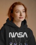 female black NASA(white) hanging astronaut front3