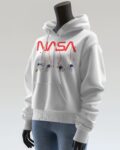 female white NASA hanging astronaut front