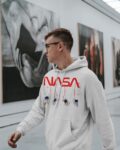 male white NASA(red) hanging astronaut side1